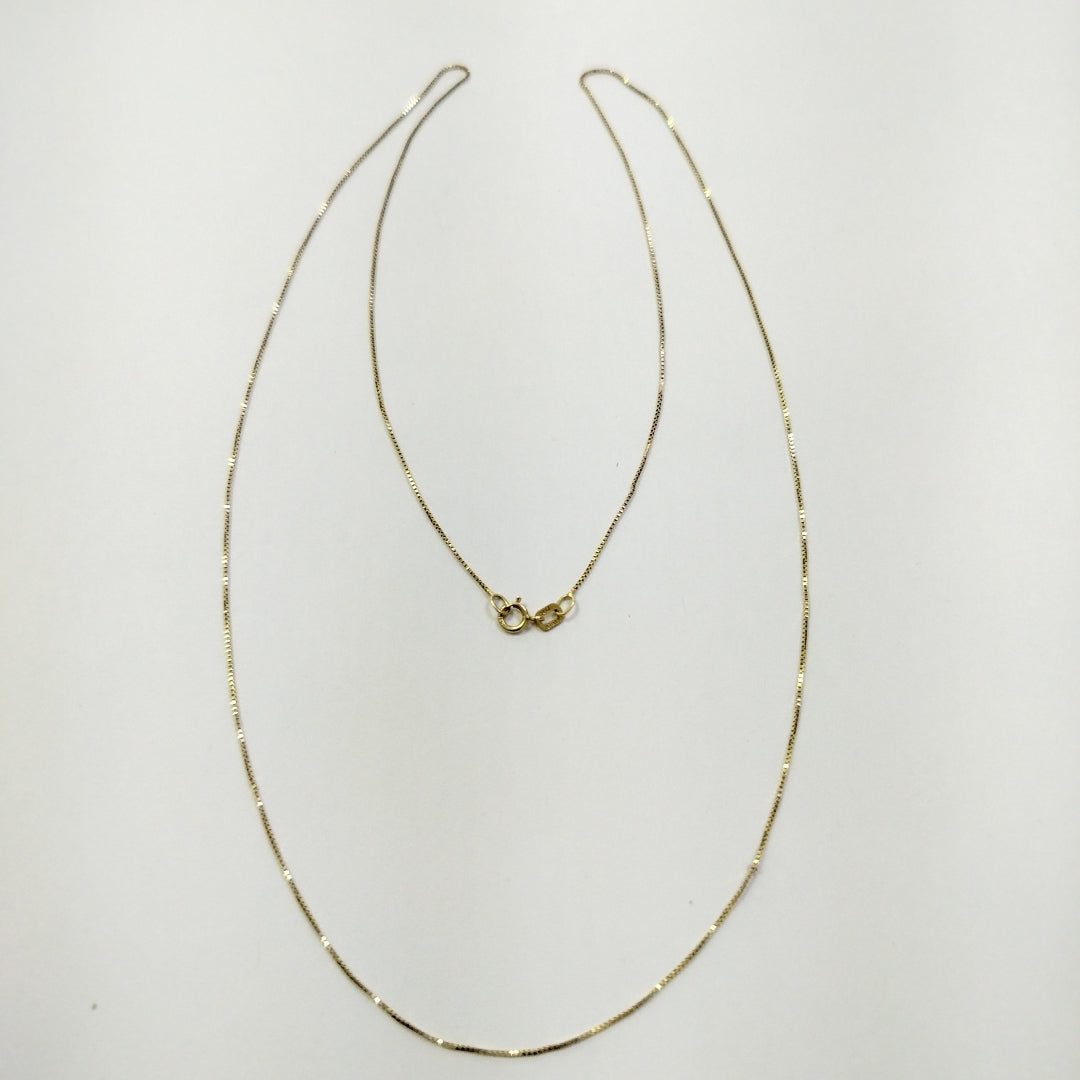 CADENA ORO 14 K 1,20 GRMS (SEMINUEVO)