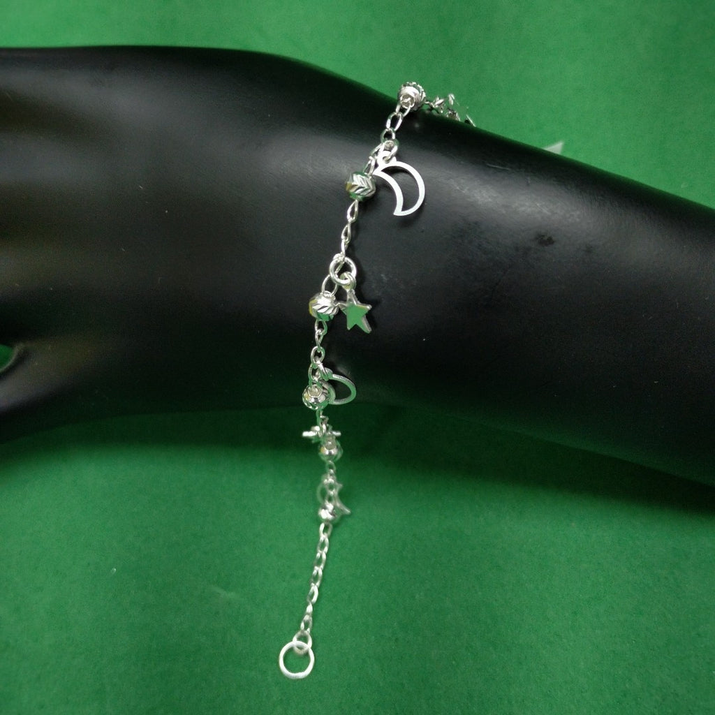 PULSERA TEJIDO TEJIDO ESPECIAL PLATA .925 18 CM 3.1 GR (NUEVO)