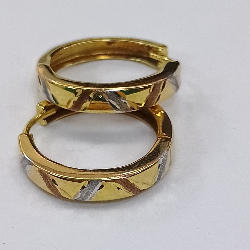 ARRACADAS PAR ORO 10 K 1,70 GRMS (SEMINUEVO)