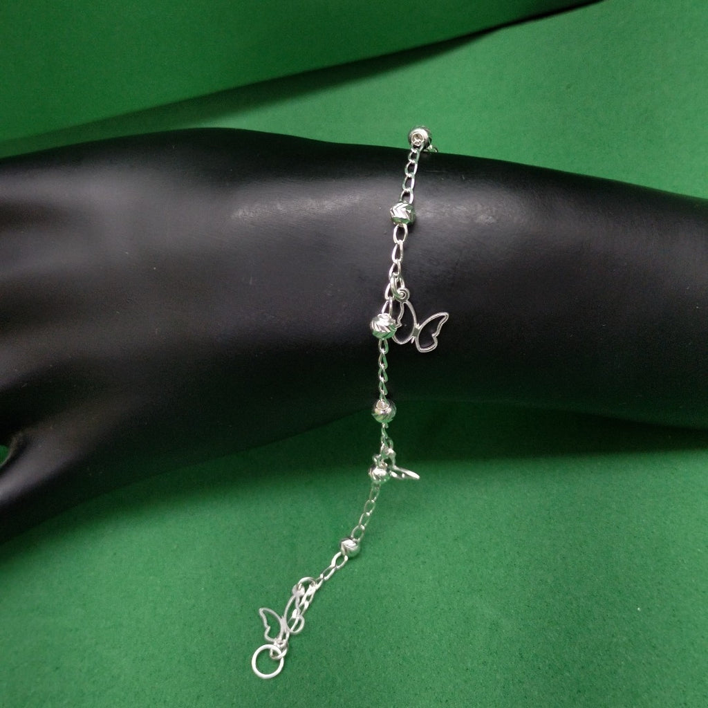PULSERA TEJIDO ESPECIAL PLATA .925 18 CM 2.8 GR (NUEVO)