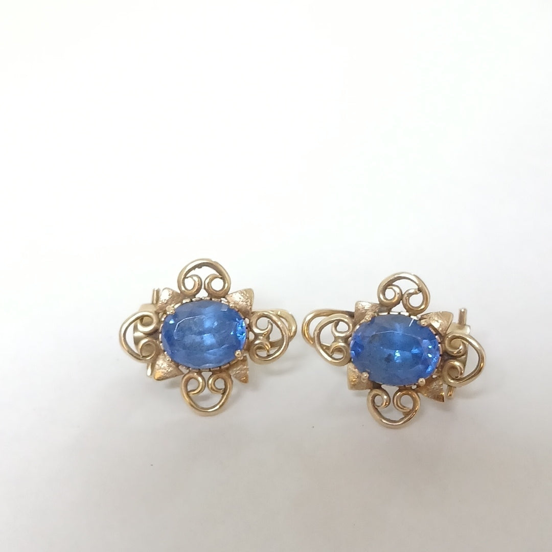 ARETES PAR ORO 14 K 7,80 GRMS (SEMINUEVO)