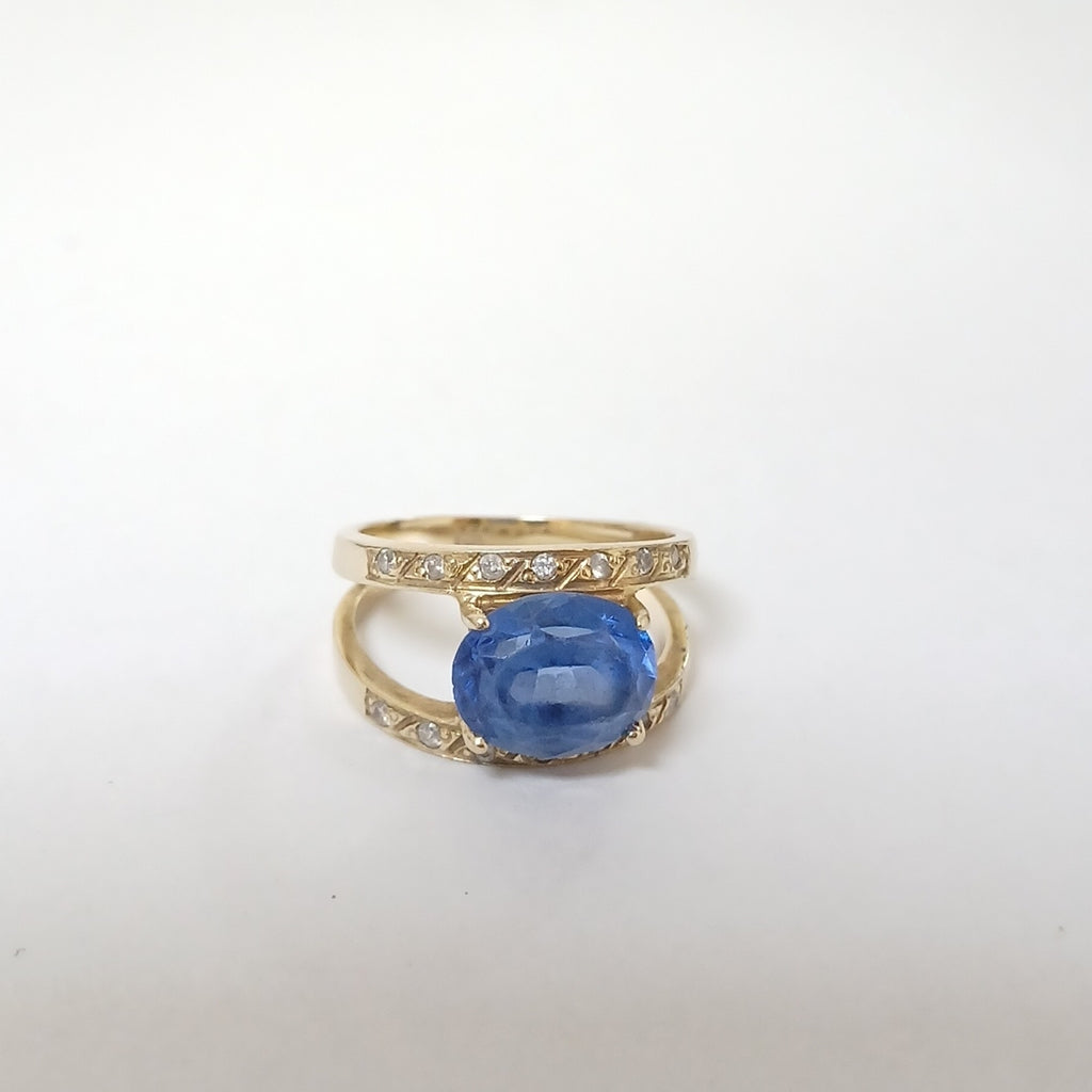 ANILLO ORO 14 K 5,50 GRMS (SEMINUEVO)