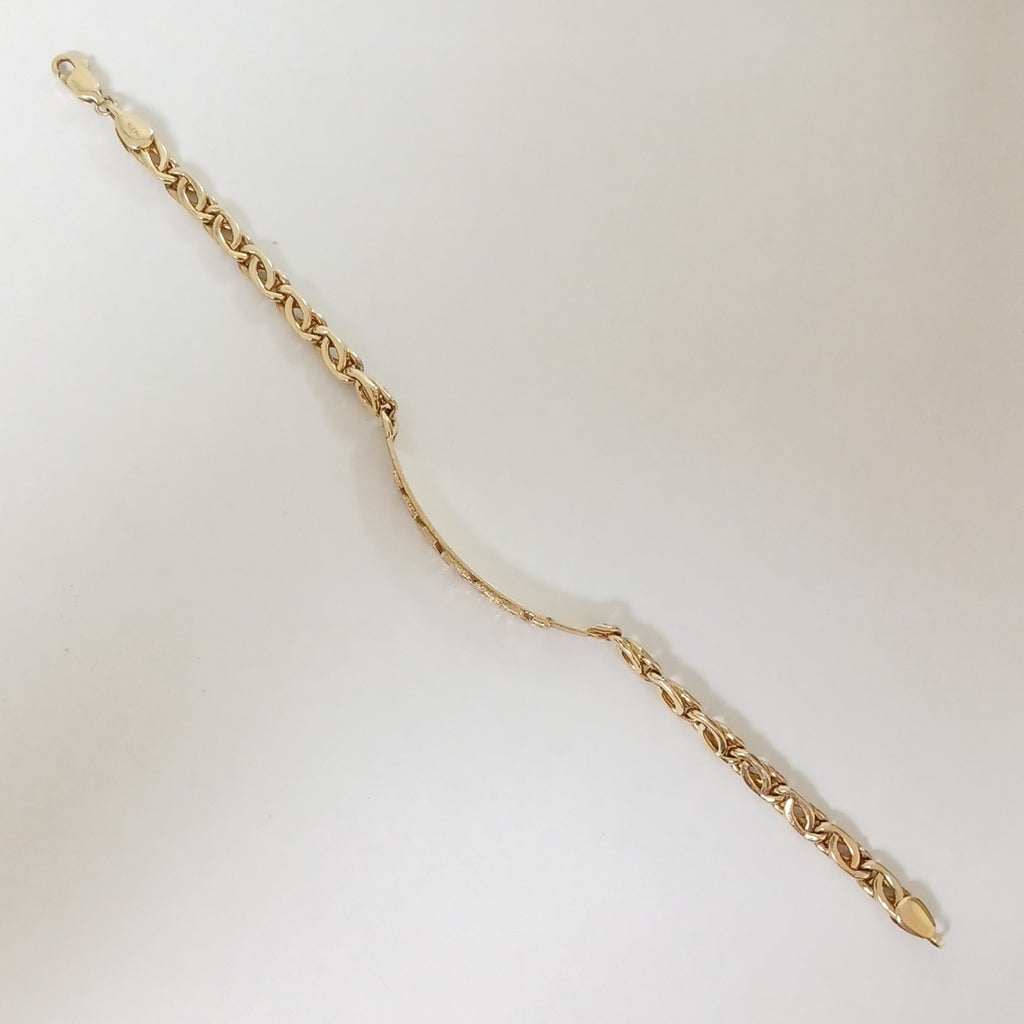 ESCLAVA ORO 14 K 11.2 GRMS (SEMINUEVO)
