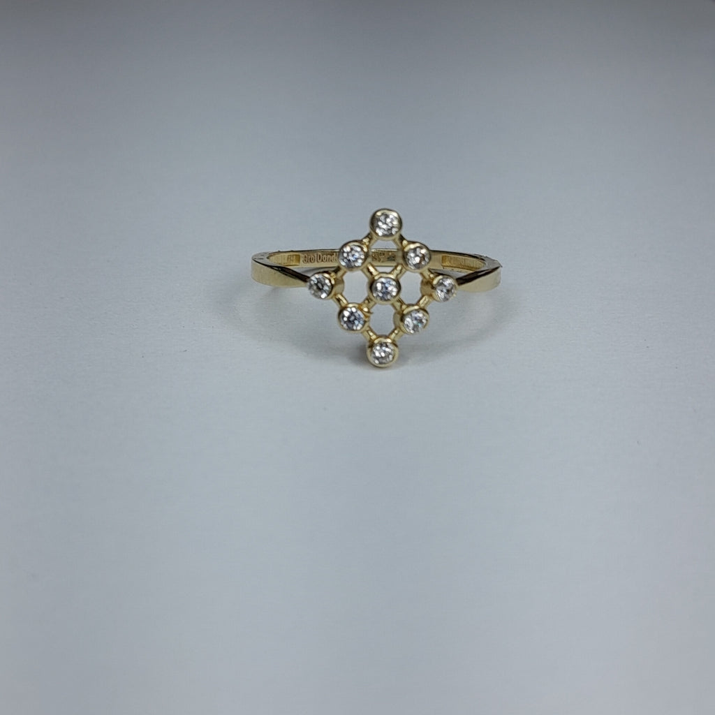 ANILLOS DAMA ORO 14K 1.5 (NUEVO)