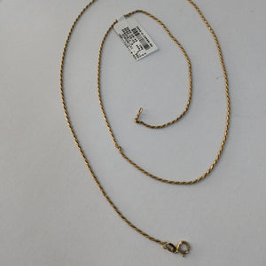 CADENA ORO 14 K 4.5 GRMS (SEMINUEVO)