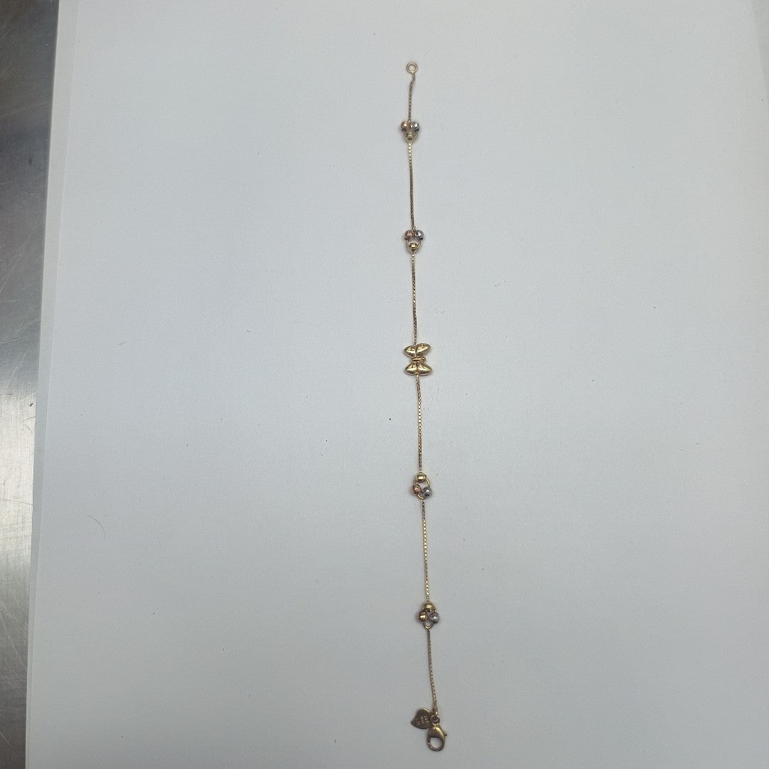 PULSERA ORO 14 K 2.2 GRMS (SEMINUEVO)