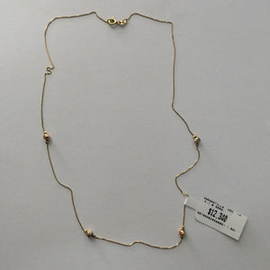 GARGANTILLA ORO 14 K 1.8 GRMS (SEMINUEVO)