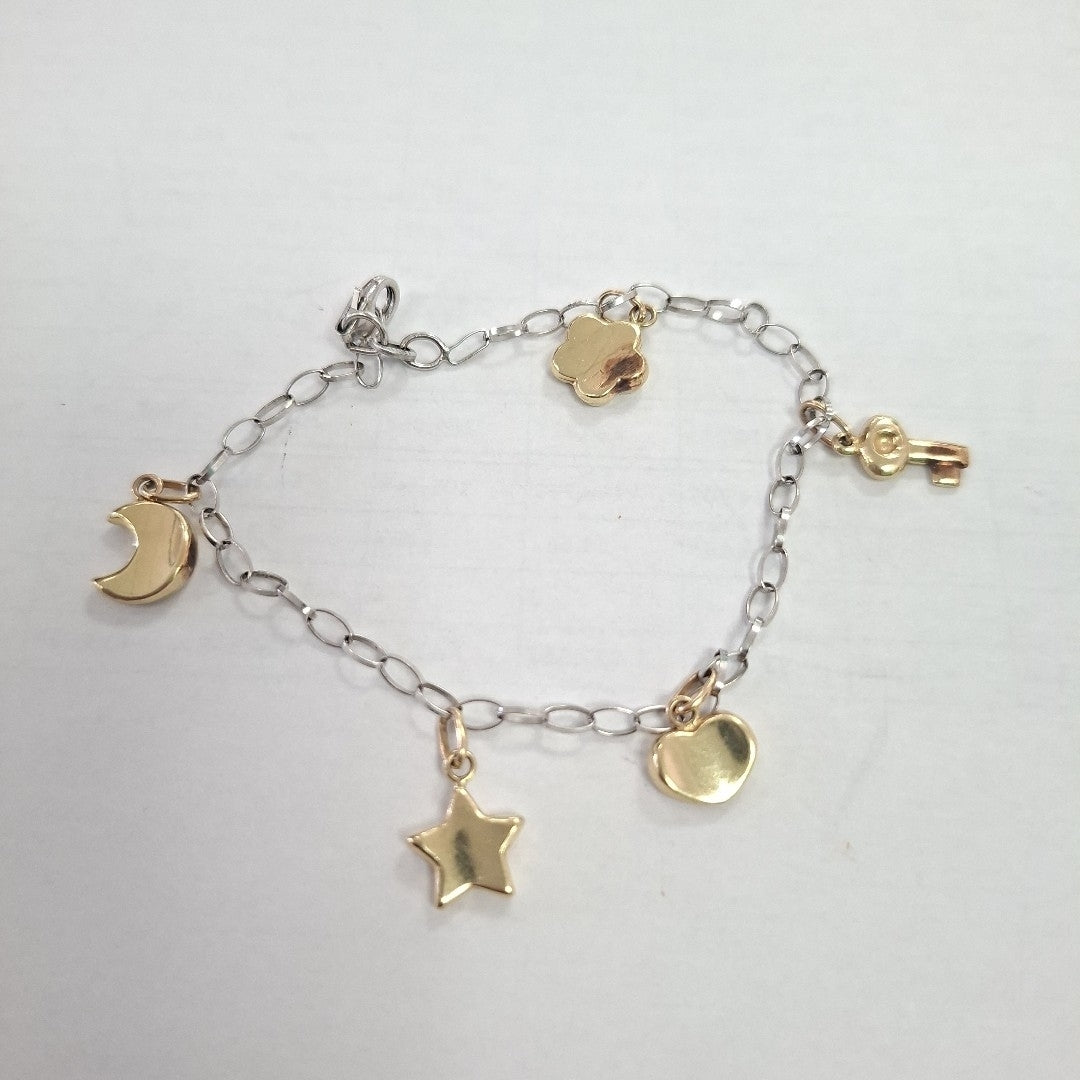 PULSERA ORO 14 K 4,50 GRMS (SEMINUEVO)