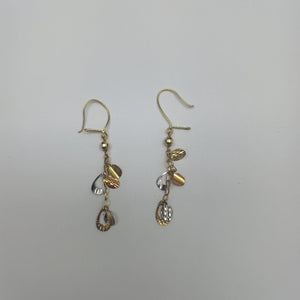 ARETES PAR ORO 10 K 1,90 GRMS (SEMINUEVO)