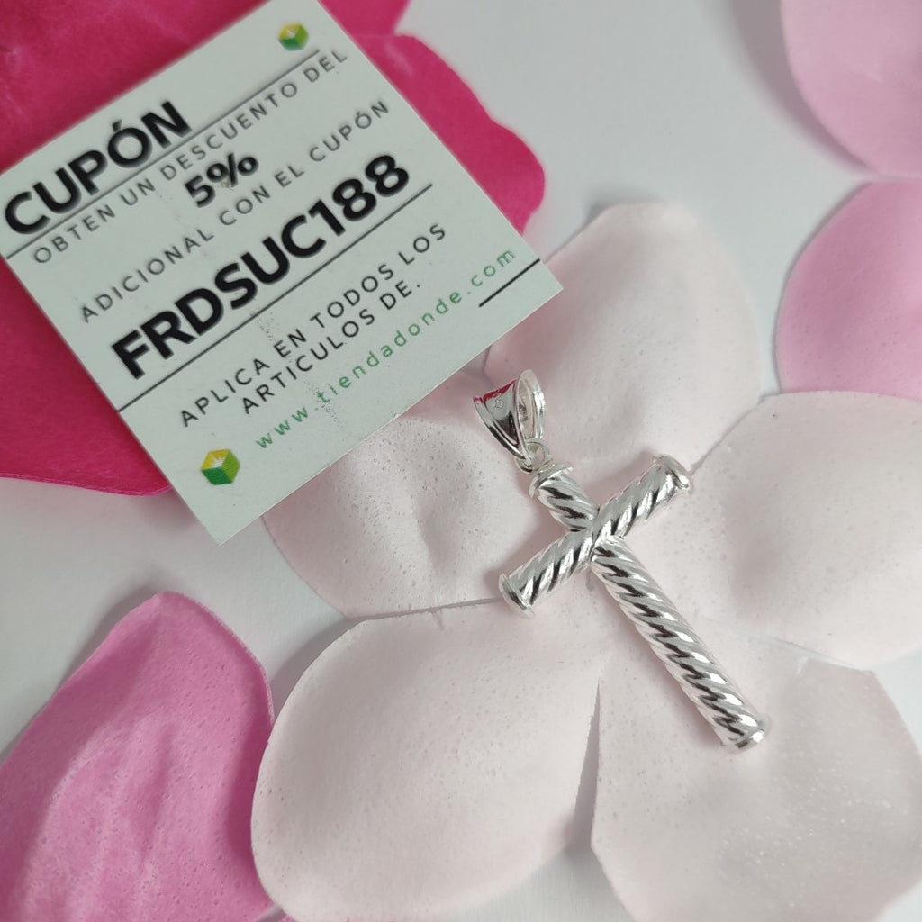 CRUZ PLATA .925 3.1 GR (NUEVO)