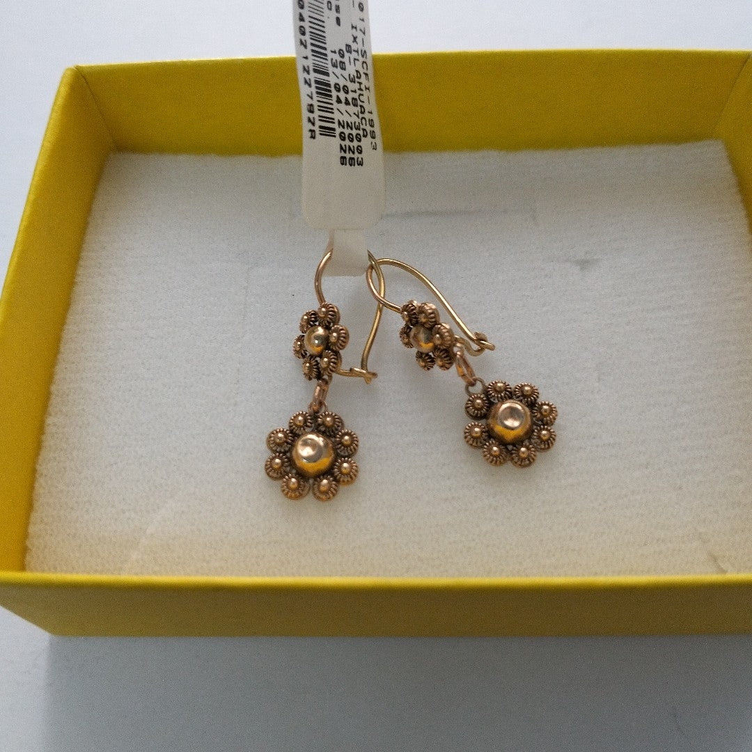 ARETES PAR ORO 10 K 1,90 GRMS (SEMINUEVO)