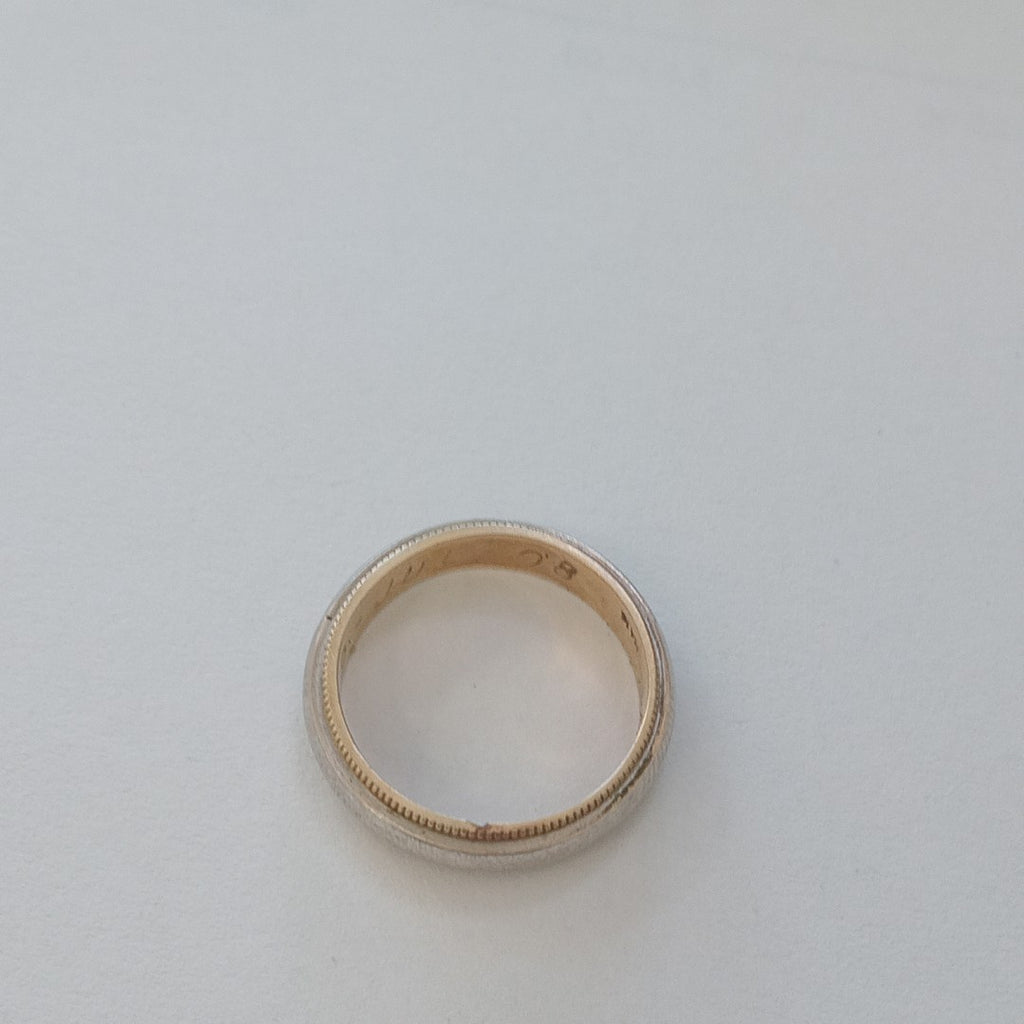 ARGOLLA ORO COMBINADO 8 K 3,50 GRMS (SEMINUEVO)