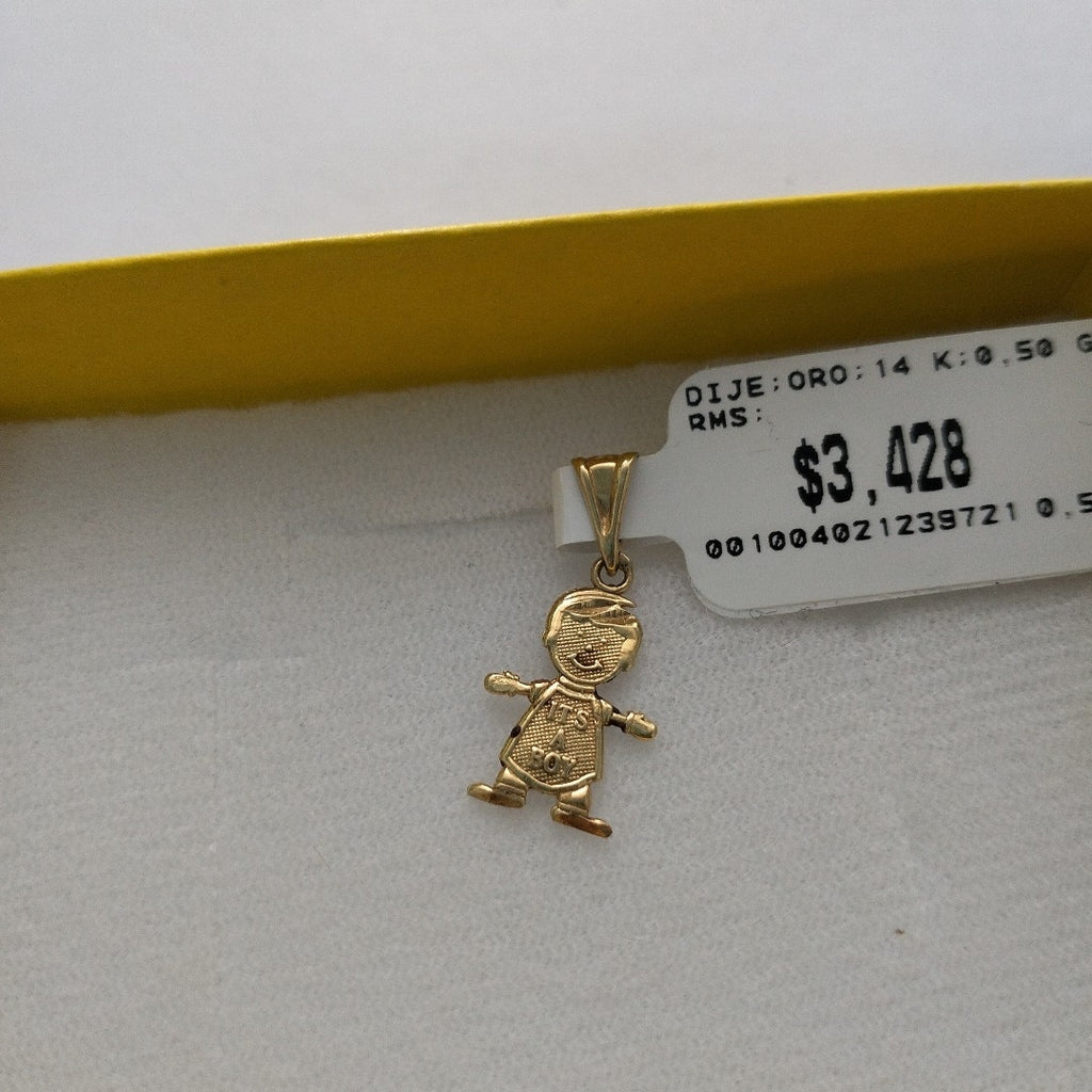 DIJE ORO 14 K 0,50 GRMS (SEMINUEVO)