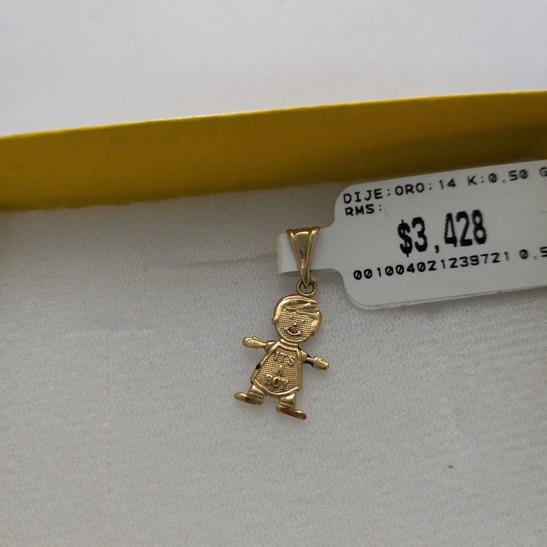 DIJE ORO 14 K 0,50 GRMS (SEMINUEVO)