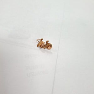 ARETES PAR ORO 14 K 0.9 GRMS (SEMINUEVO)