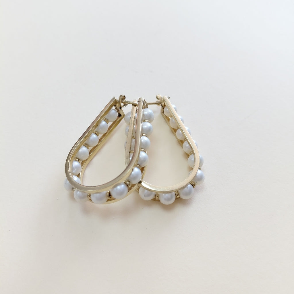 ARETES PAR ORO 14 K 17.7 GRMS (SEMINUEVO)