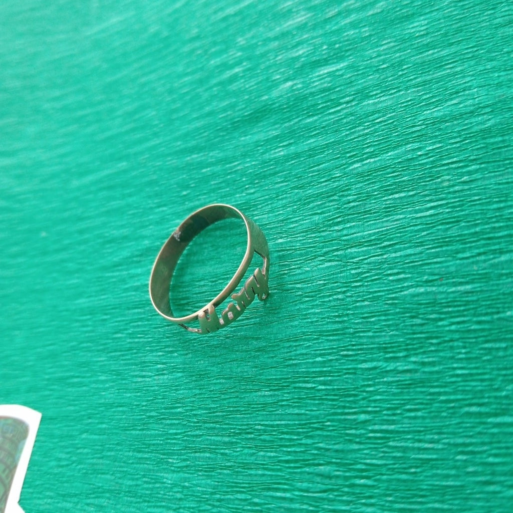 ANILLO ORO 8 K 1.5 GRMS (SEMINUEVO)