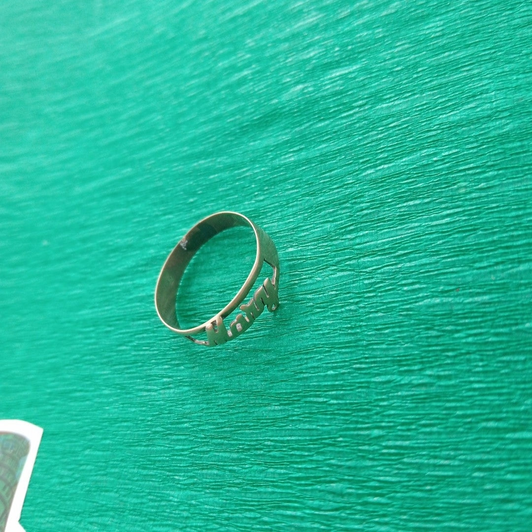 ANILLO ORO 8 K 1.5 GRMS (SEMINUEVO)