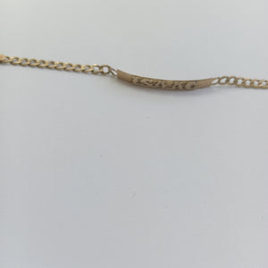 ESCLAVA ORO 10 K 2.4 GRMS (SEMINUEVO)