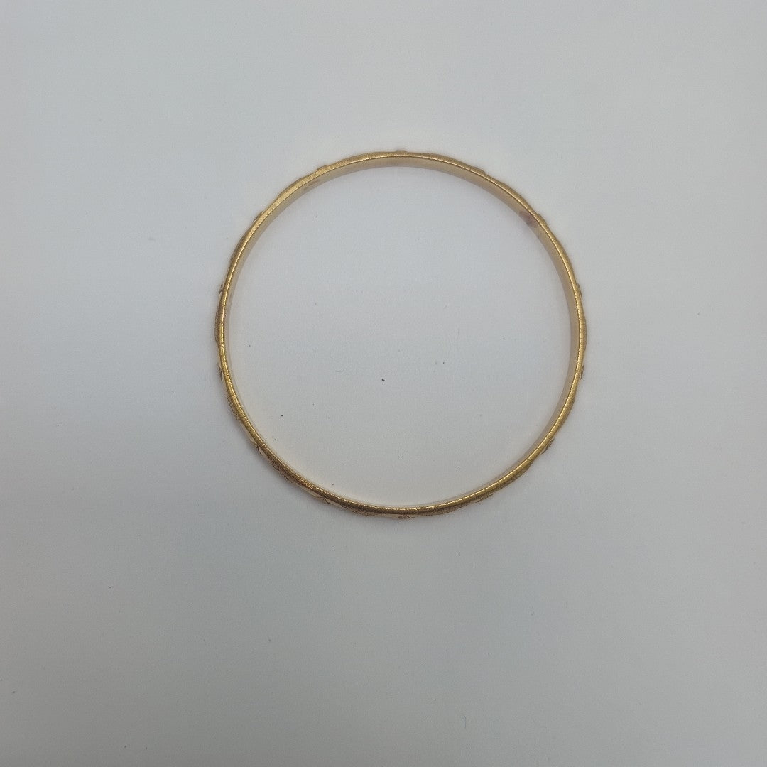PULSERA RIGIDA ORO 18 K 10.5 GRMS (SEMINUEVO)