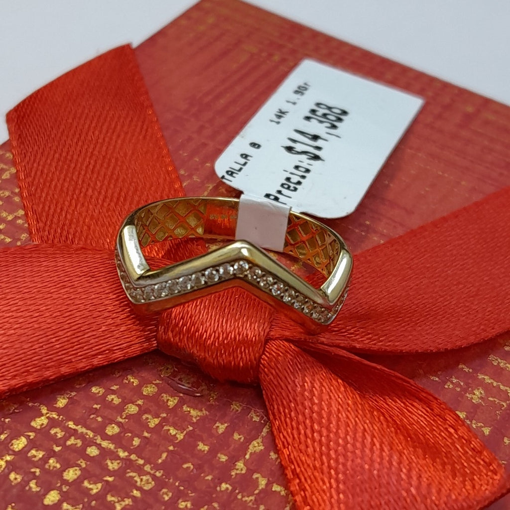 ANILLOS DAMA ORO 14K 1.9 (NUEVO)