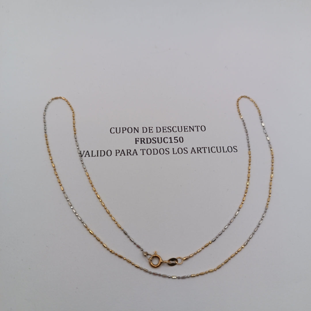 CADENA ORO 14 K 1.5 GRMS (SEMINUEVO)