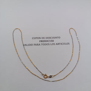 CADENA ORO 14 K 1.5 GRMS (SEMINUEVO)