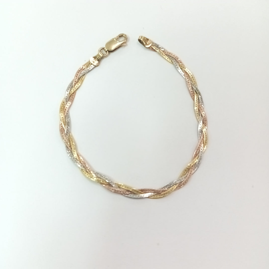 PULSERA ORO 14 K 4 GRMS (SEMINUEVO)