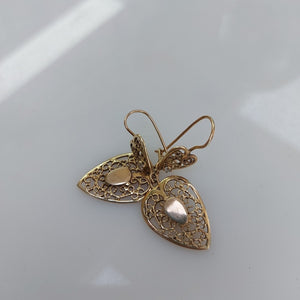 ARETES PAR ORO 8 K 5,30 GRMS (SEMINUEVO)