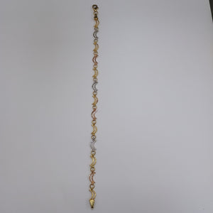 PULSERA ORO 14 K 3.6 GRMS (SEMINUEVO)