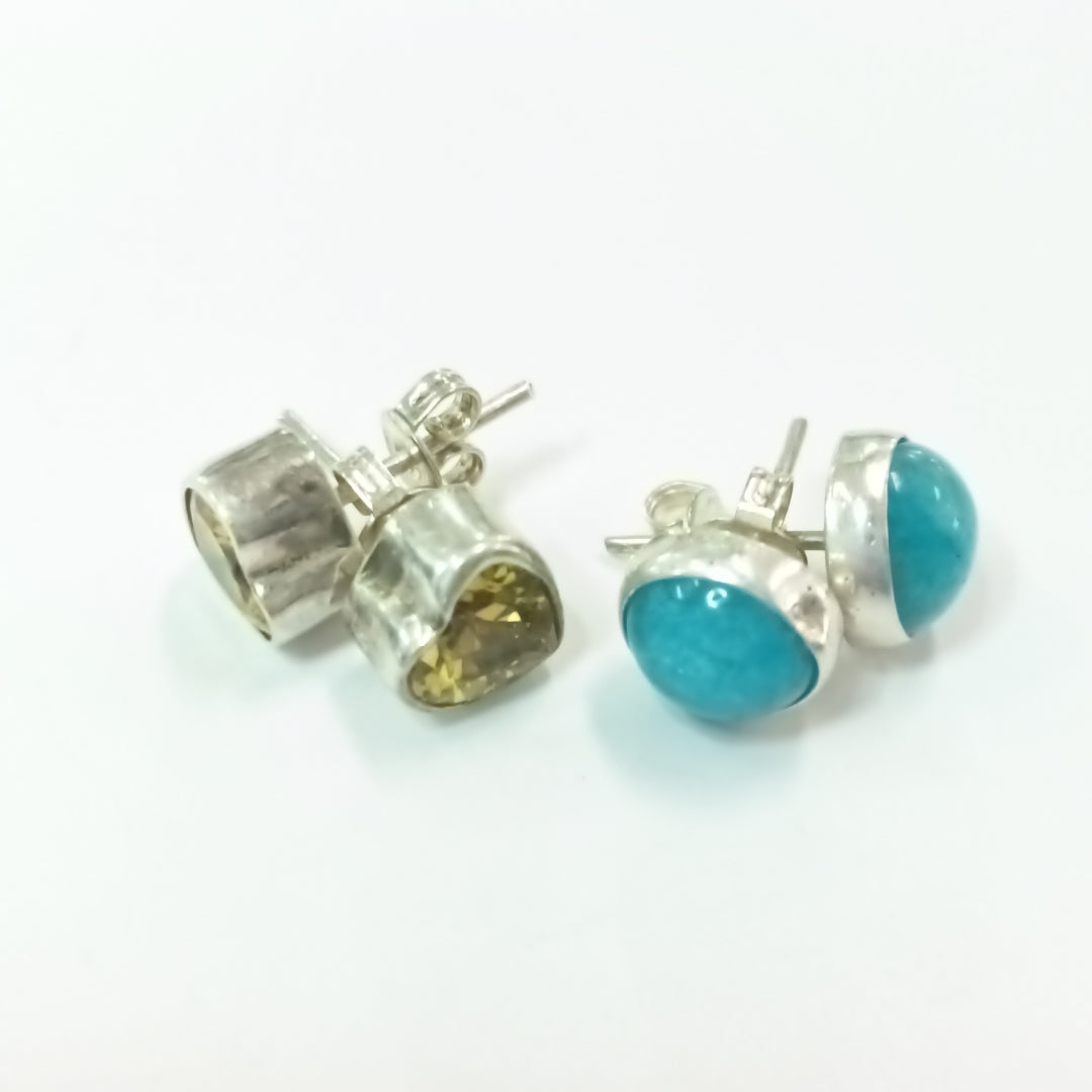 ARETES PAR PLATA 3.6 GRMS (SEMINUEVO)