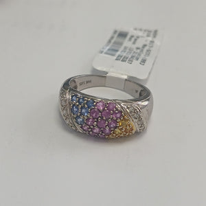 ANILLITO ORO BLANCO 14 K 4.8 GRMS (SEMINUEVO)