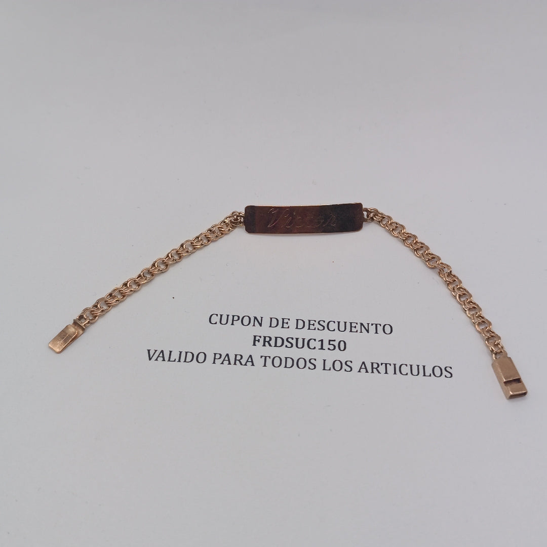 ESCLAVA ORO 8 K 4 GRMS (SEMINUEVO)