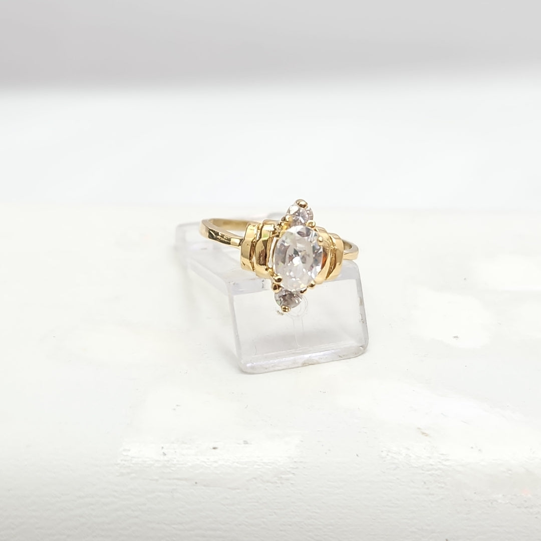 ANILLO ORO 14 K 2.5 GRMS (SEMINUEVO)
