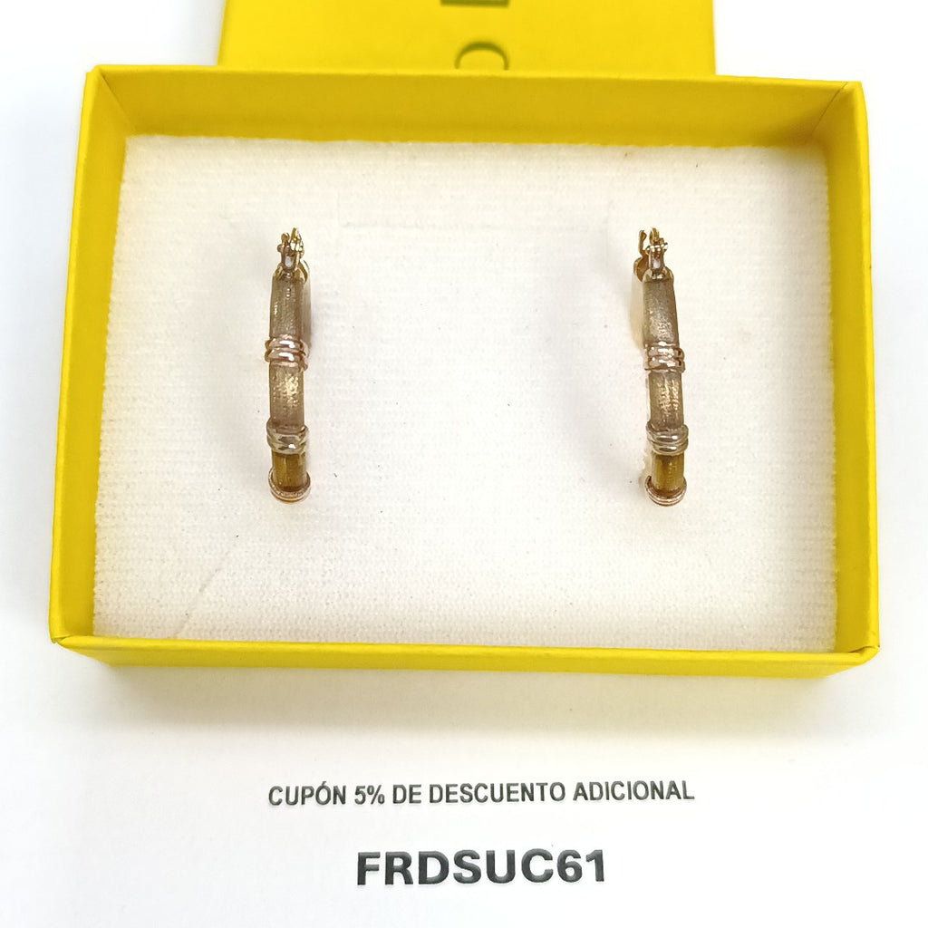 ARRACADAS PAR ORO 10 K 4.3 GRMS (SEMINUEVO)