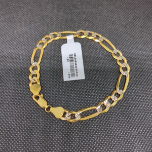 PULSERA 3 X 1 DIAMANTADA 14.3GR 21 CM (NUEVO)