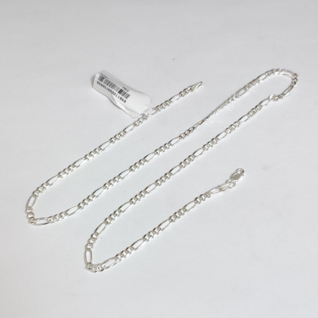 CADENA TEJIDO 3X1 PLATA .925 50 CM 6.8 GR (NUEVO)