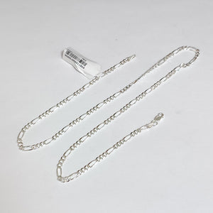 CADENA TEJIDO 3X1 PLATA .925 50 CM 6.8 GR (NUEVO)