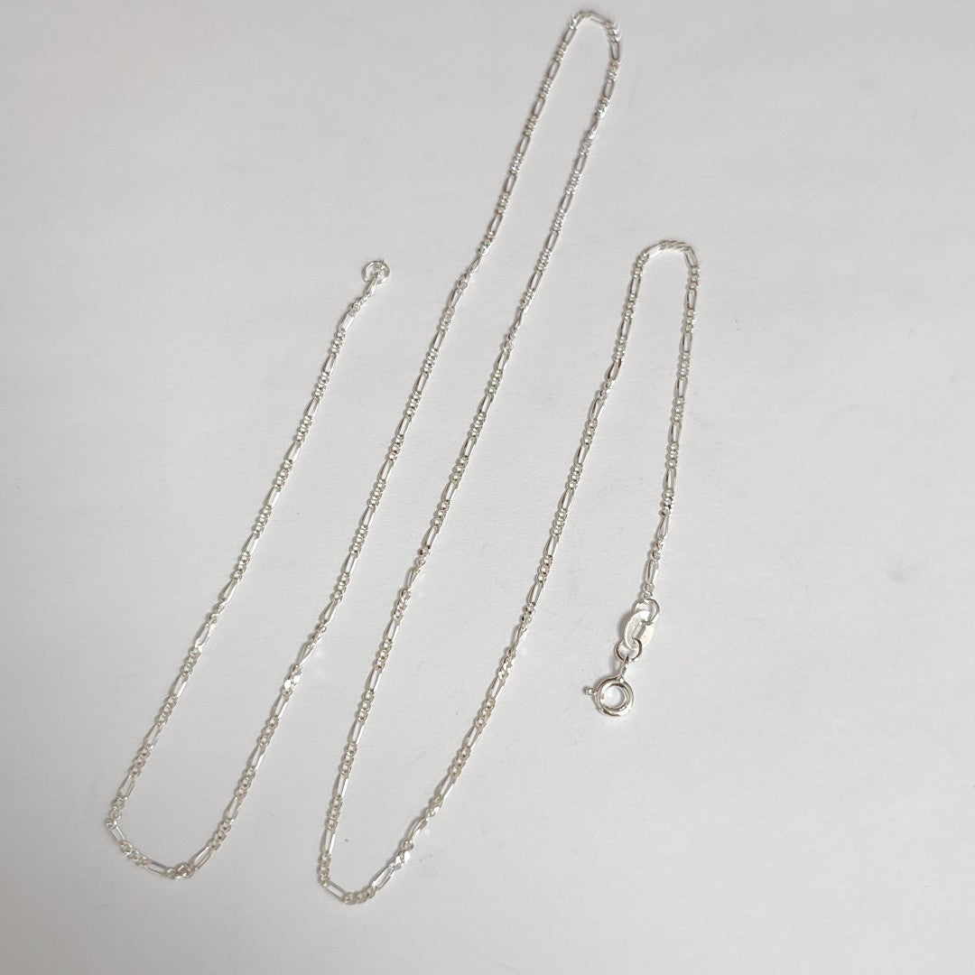 CADENA TEJIDO 3X1 PLATA .925 55 CM 2.2 GR (NUEVO)