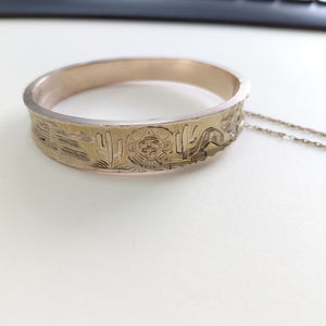 PULSERA RIGIDA ORO 8 K 24.8 GRMS (SEMINUEVO)