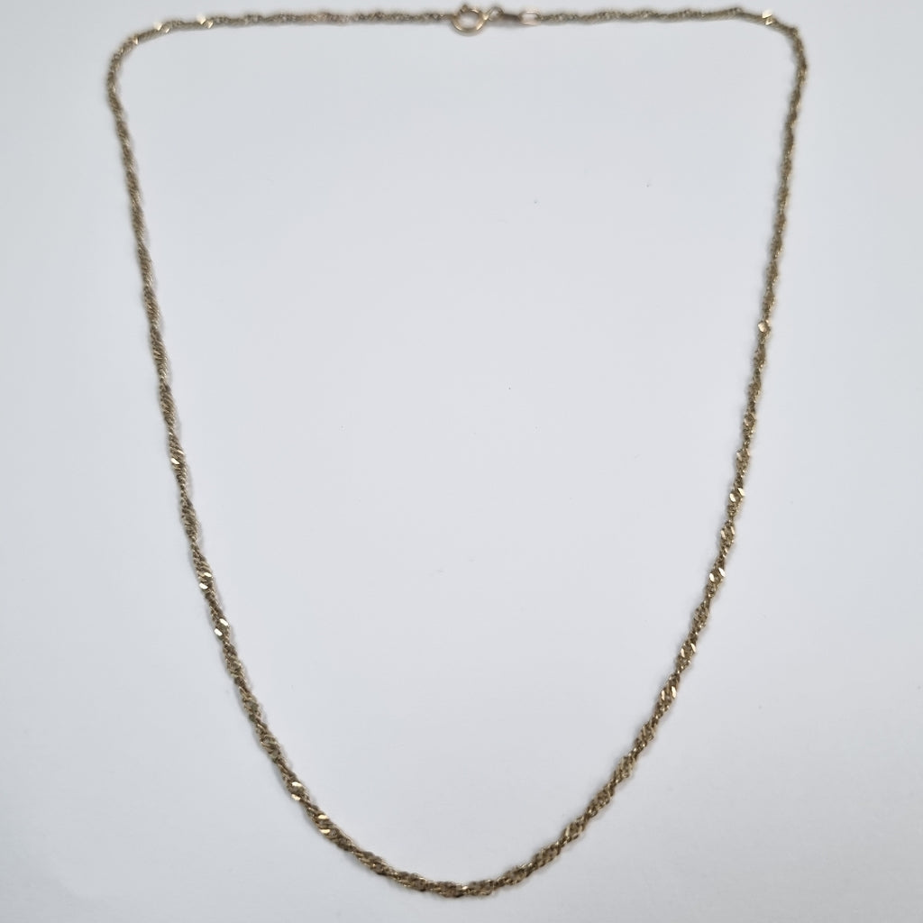 CADENA ORO 14 K 2,10 GRMS (SEMINUEVO)