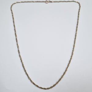 CADENA ORO 14 K 2,10 GRMS (SEMINUEVO)