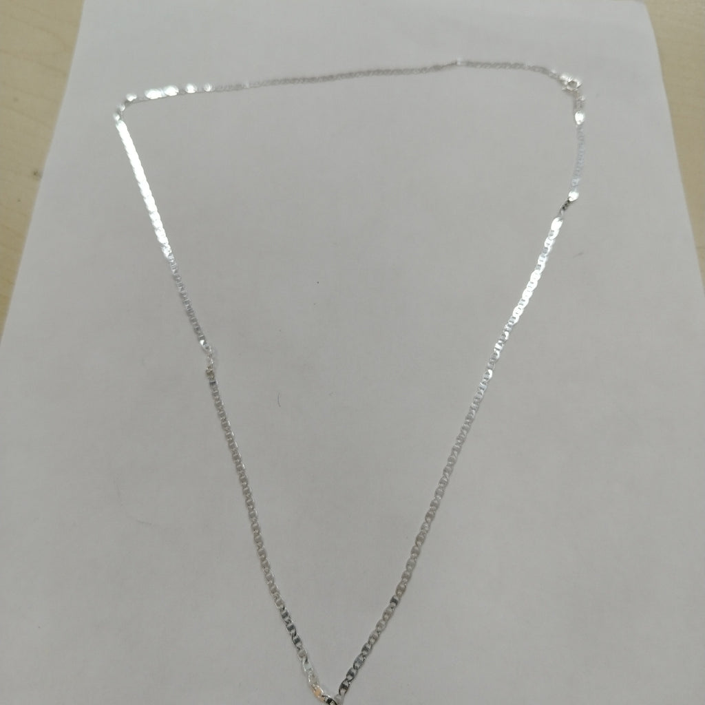 CADENA TEJIDO ESPEJO PLATA .925 60 CM 4.4 GR (NUEVO)