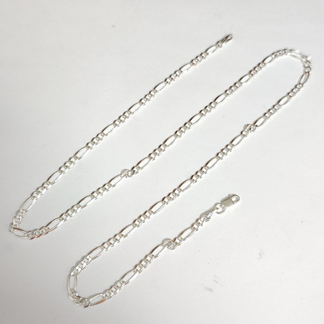 CADENA TEJIDO 3X1 PLATA .925 50 CM 6.8 GR (NUEVO)