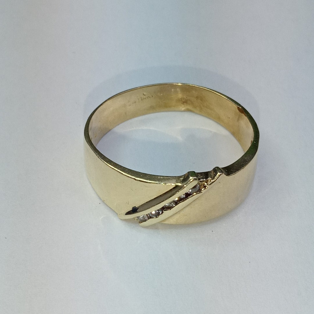 ANILLO ORO 14 K 4.6 GRMS (SEMINUEVO)