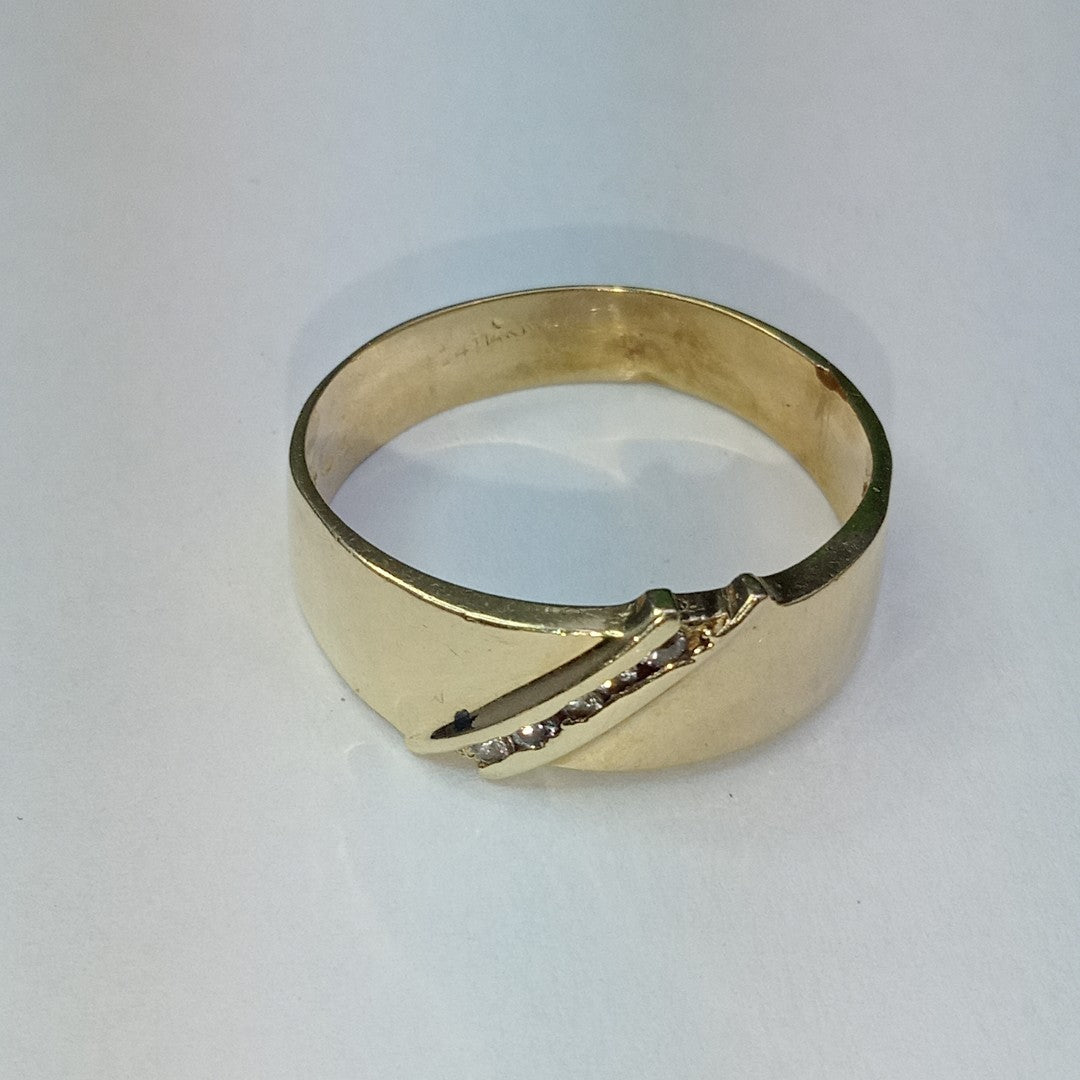 ANILLO ORO 14 K 4.6 GRMS (SEMINUEVO)