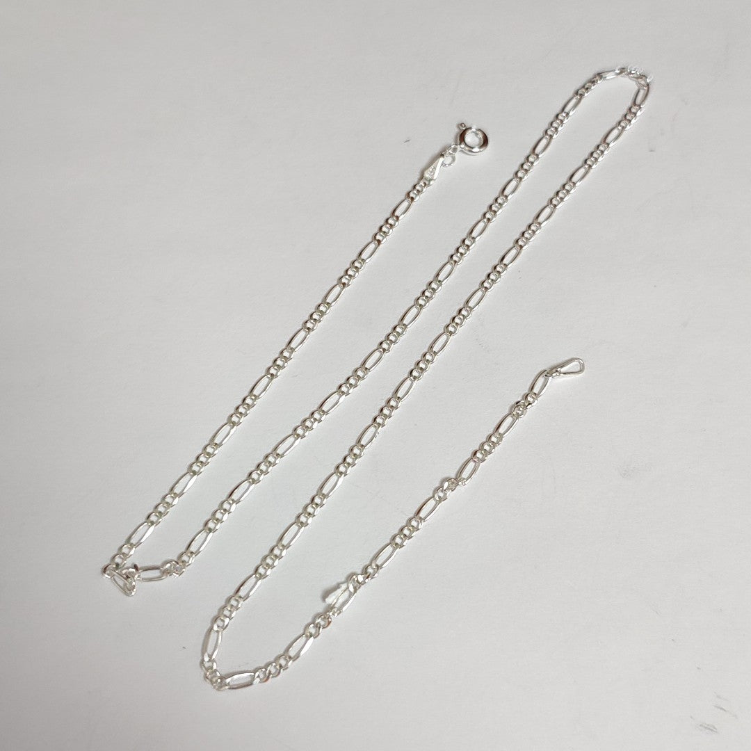 CADENA TEJIDO 3X1 PLATA .925 50 CM 4.2 GR (NUEVO)