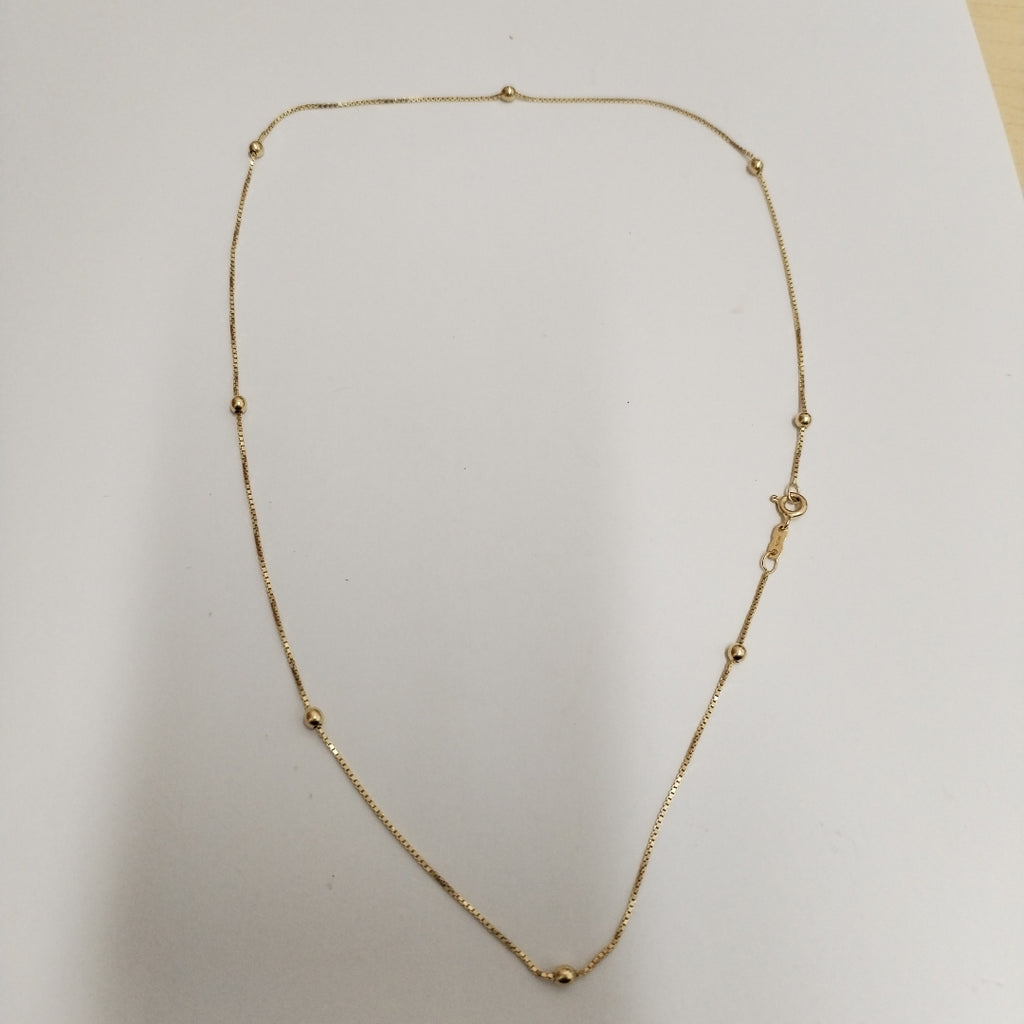 GARGANTILLA ORO 14 K 3 GRMS (SEMINUEVO)