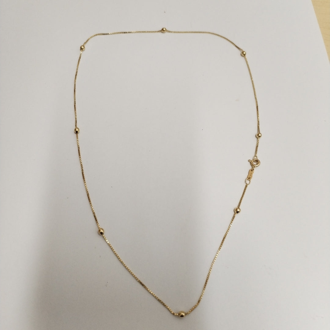 GARGANTILLA ORO 14 K 3 GRMS (SEMINUEVO)