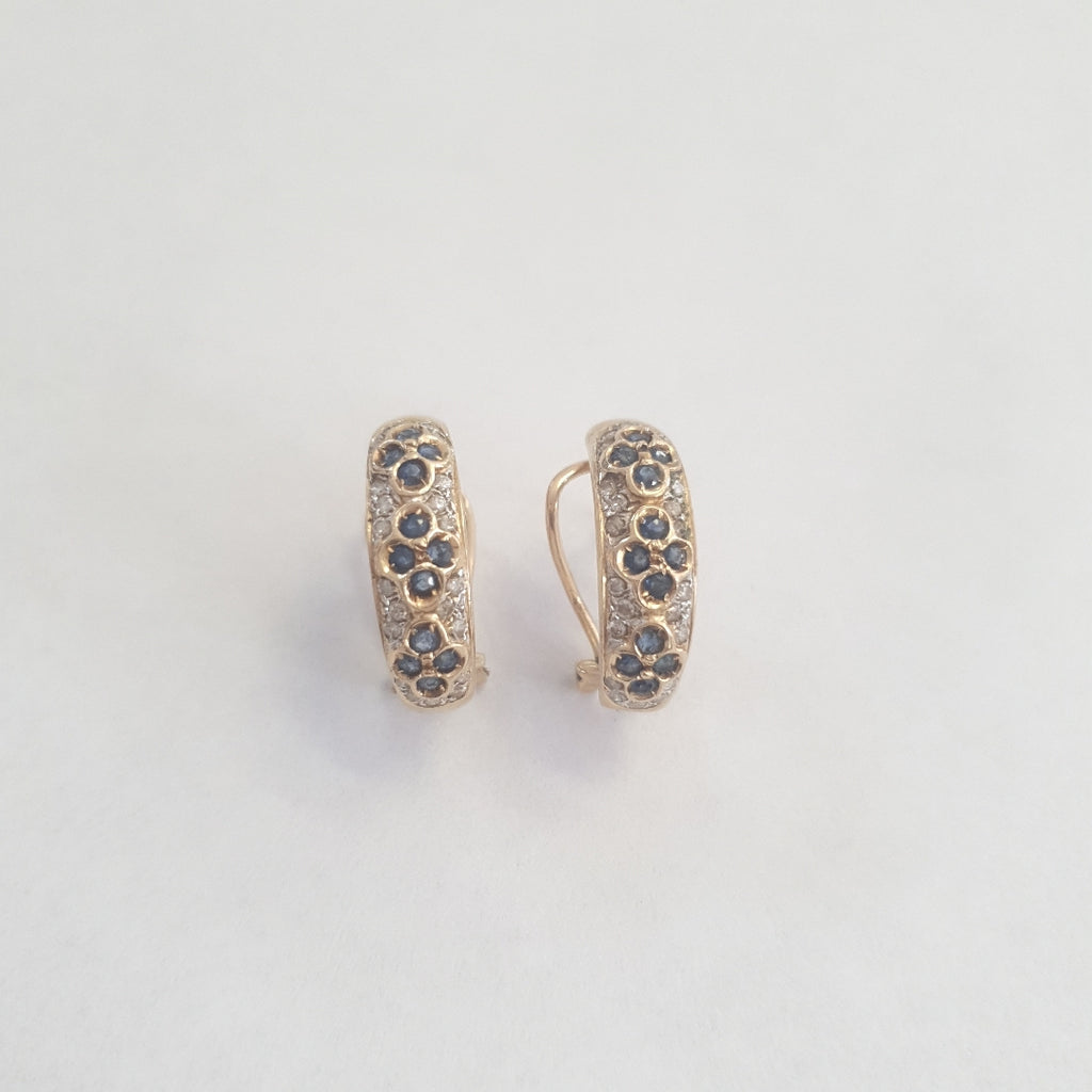 ARETES PAR ORO 14 K 4.9 GRMS (SEMINUEVO)